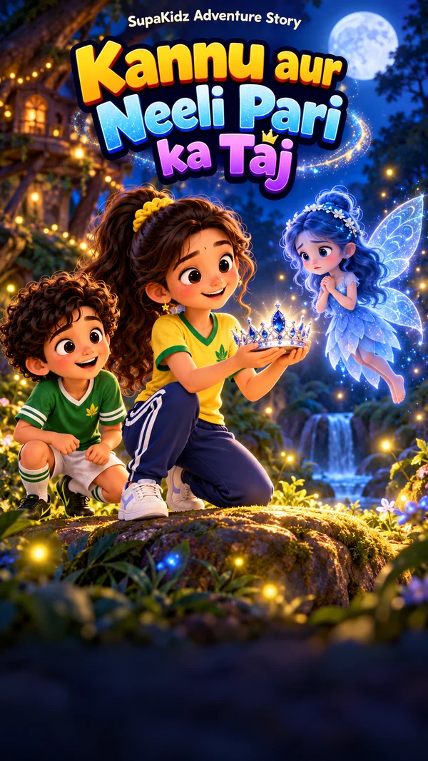 Kannu aur Neeli Pari ka Taj poster