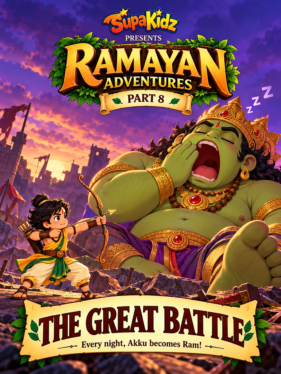Ramayan Adventures Part 8 cover